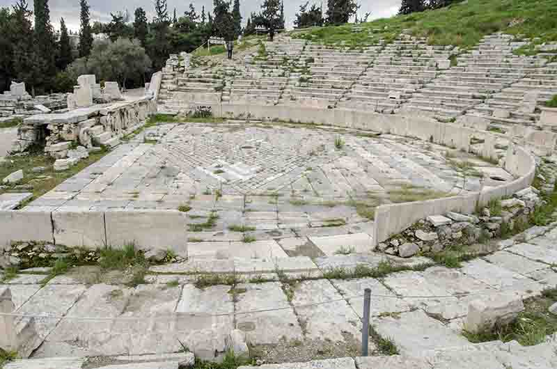 43 - Grecia - Atenas - La Acropolis - Teatro de Dionisio